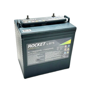 Rocket L-875 170Ah 8V Golf Cart Battery (Replaces Trojan T-875)